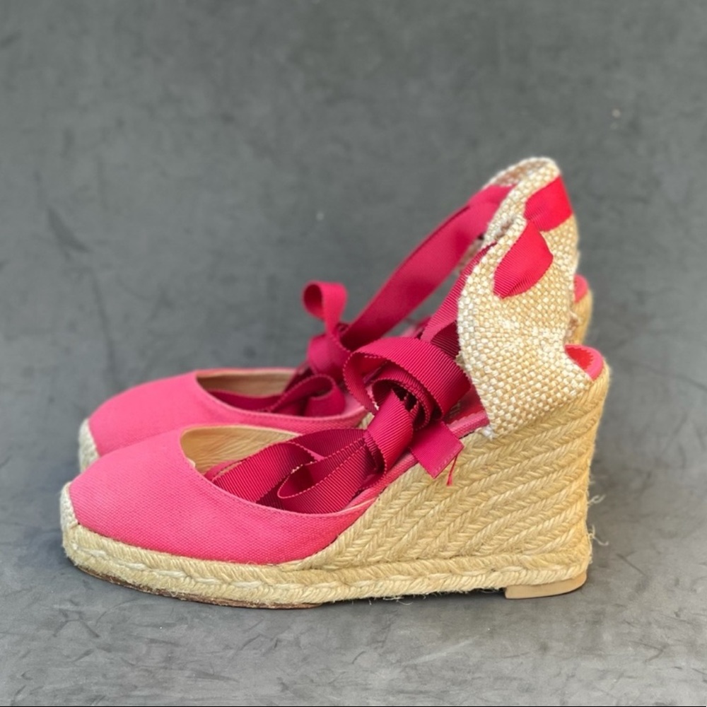 CHRISTIAN LOUBOUTIN lace up espadrilles